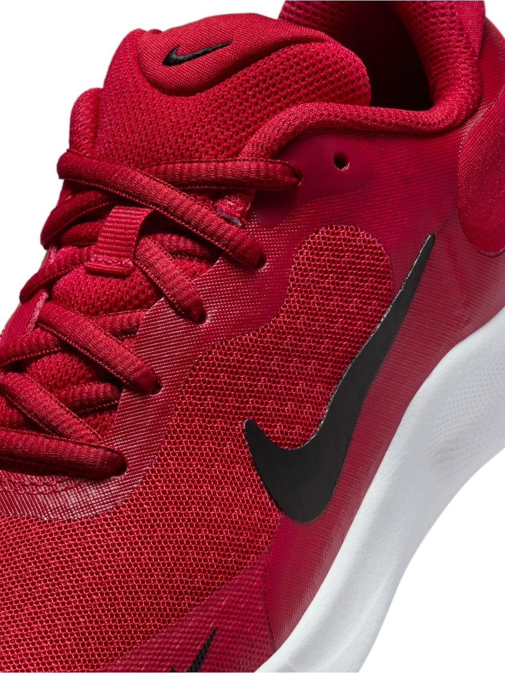 BRAND NEW boy youth nike Nike revolution 7 red shoes size 1Y - Picture 4 of 9